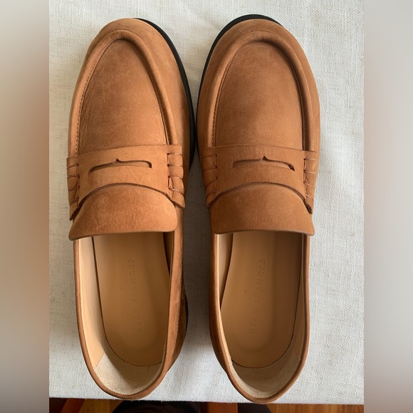 BNWT Dear Frances Joss Loafers (Tan) with original dust bag and box! - Picture 2 of 7
